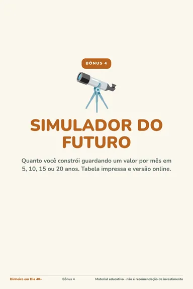 Bônus Simulador do Futuro